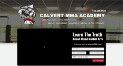 Desktop Screenshot of calvertmma.com